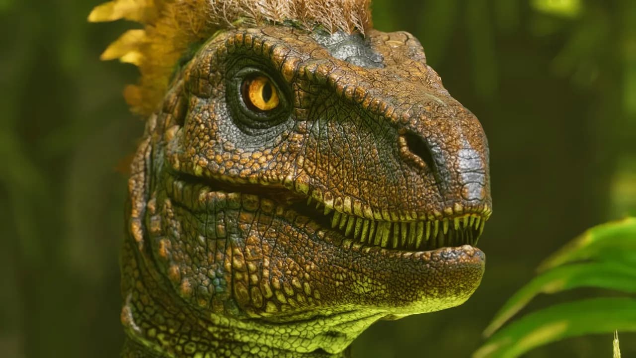 Captura de tela oficial de ARK: Survival Ascended exibindo o visual e jogabilidade do título.